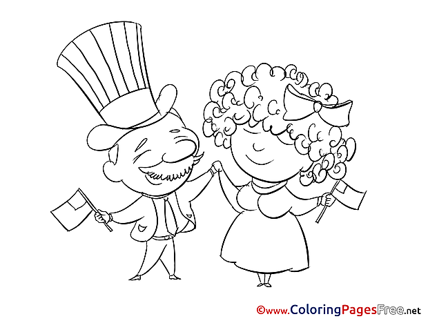 Holiday for Children download Colouring Page