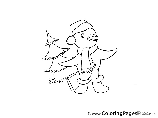 Chicken Advent Coloring Pages download