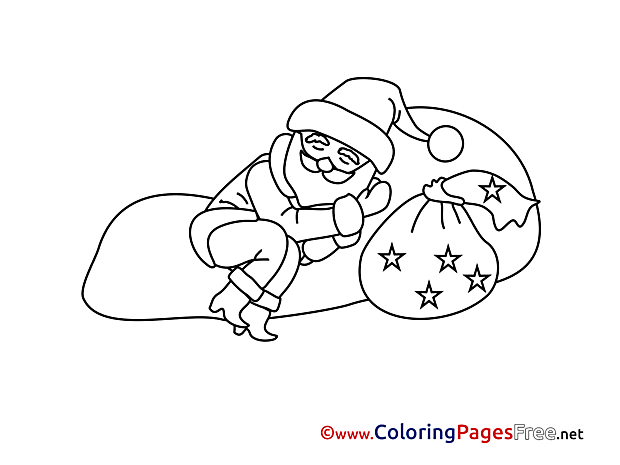 Stars Advent free Coloring Pages