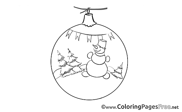 Toy Coloring Sheets Advent free