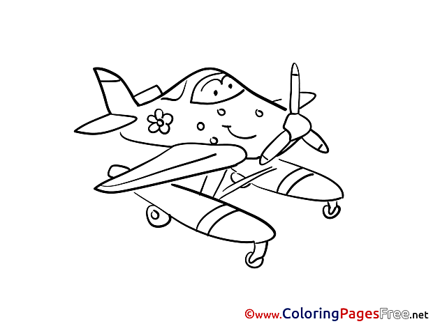 Download Plane printable Coloring Pages