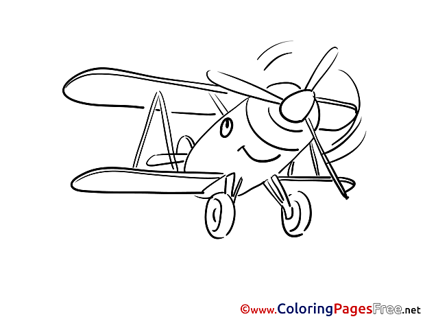 Voyage free printable Airplane Coloring Sheets