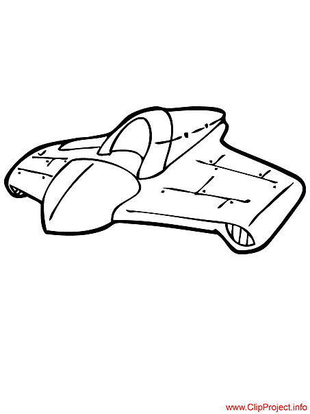 Spacecraft coloring sheet free