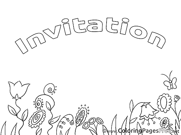 Birthday Coloring Pages free