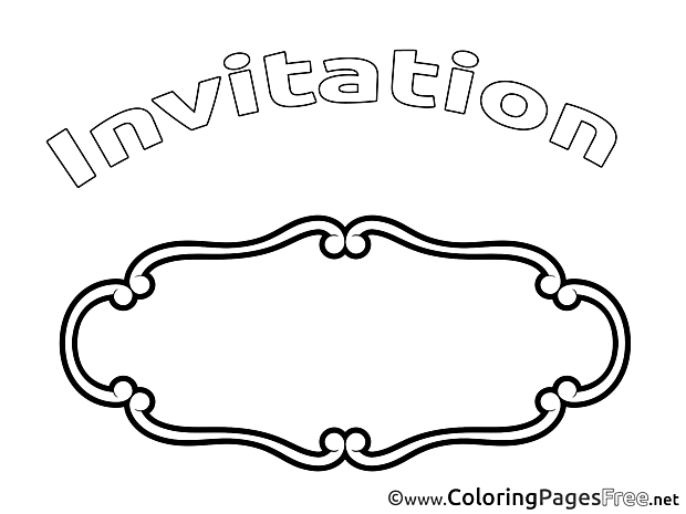 Card Kids Birthday Coloring Page