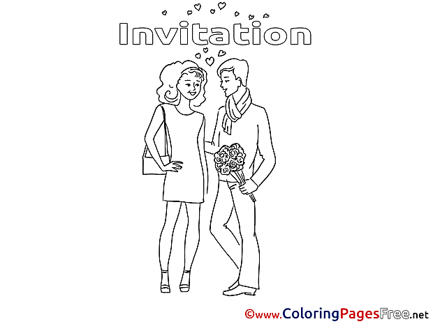 Rendezvous Kids Birthday Coloring Page
