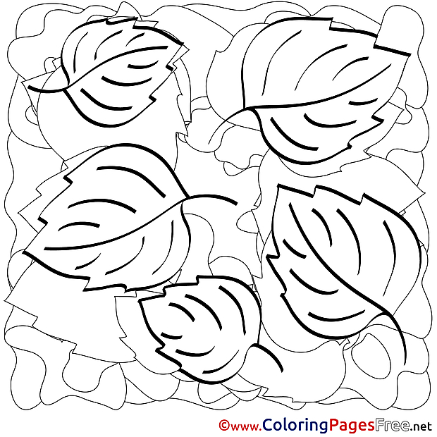 Autumn Coloring Sheets download free