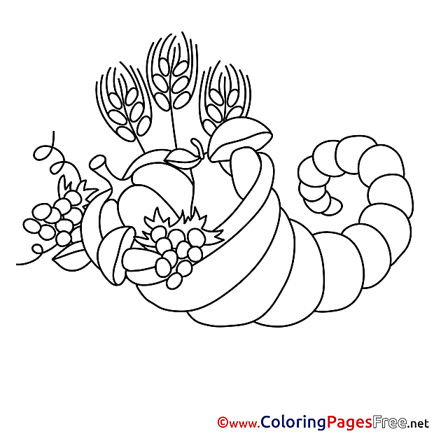 Harvest Coloring Pages for free