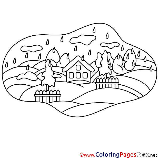 House printable Coloring Pages for free