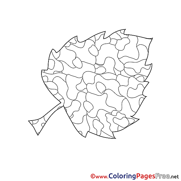 Leaf Kids download Coloring Pages