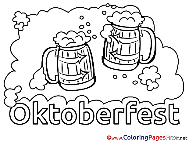 Mugs printable Coloring Sheets download