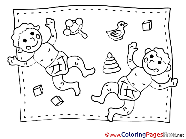 Bird Toys Coloring Pages for free