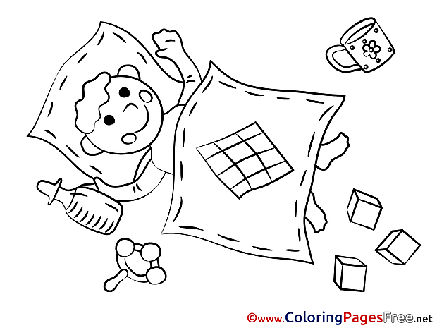 Blanket printable Coloring Pages for free