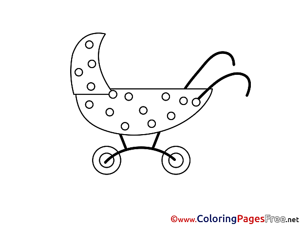 Buggy free printable Coloring Sheets