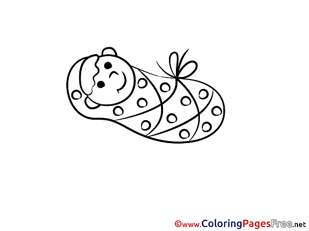 Infant Colouring Sheet download free