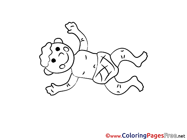 Napkins for Children free Coloring Pages