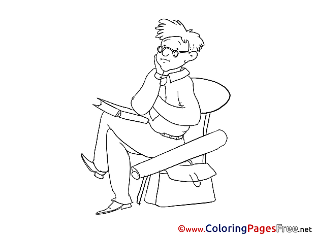 Aim download Business Coloring Pages
