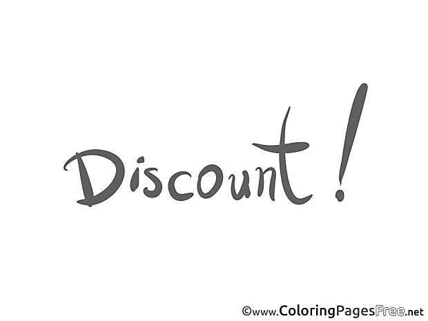 Business Coloring Pages Discount download