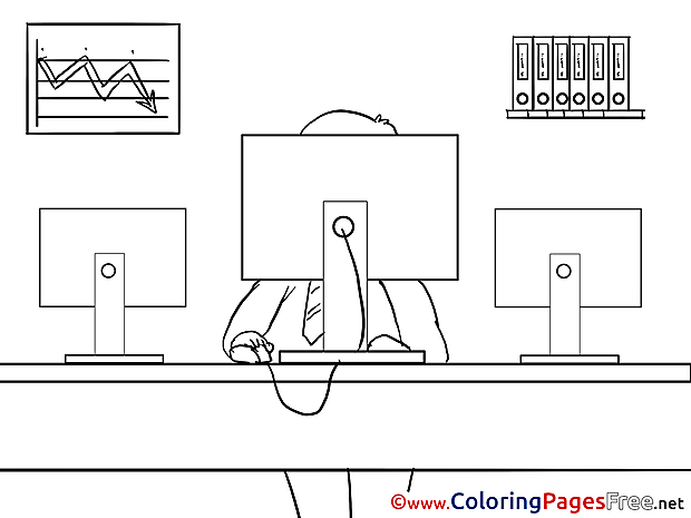 Business free Coloring Pages