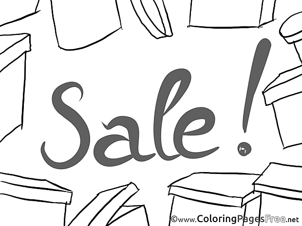 Discount Coloring Sheets Business free