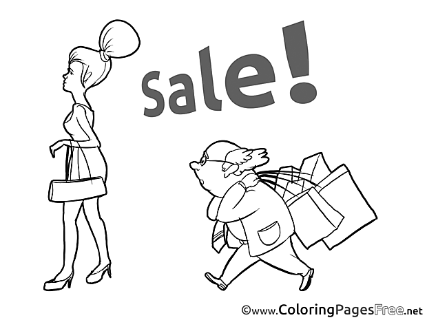 Discount Colouring Sheet download Business