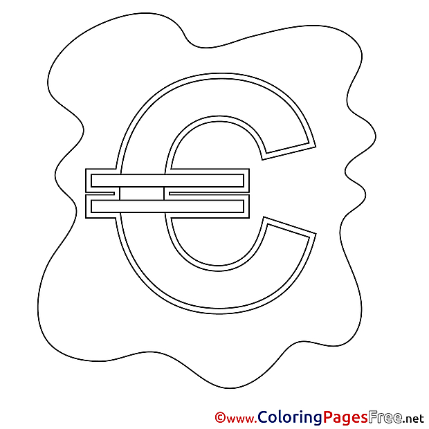 Euro Business Coloring Pages free