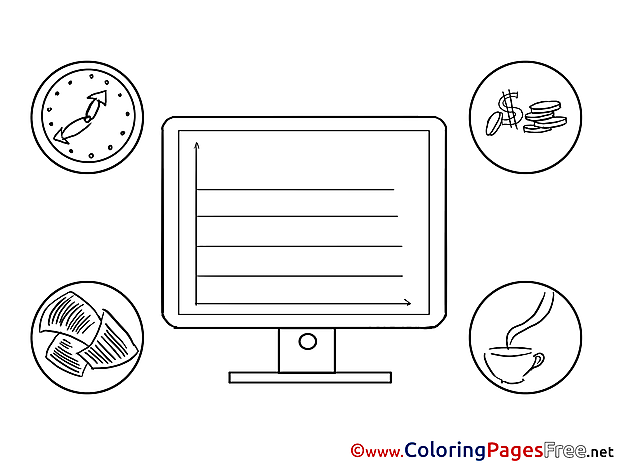 Exchange Business Coloring Pages download