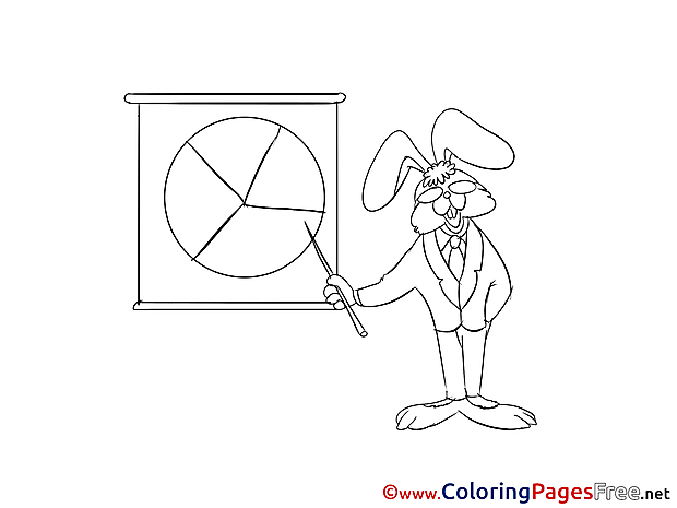 Hare Business free Coloring Pages