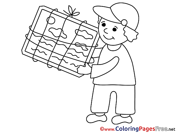 Loader printable Business Coloring Sheets