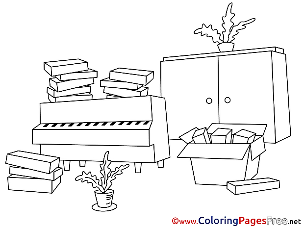 Move printable Coloring Pages Business