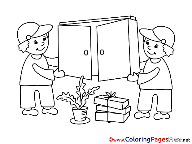 Porter Business Coloring Pages free