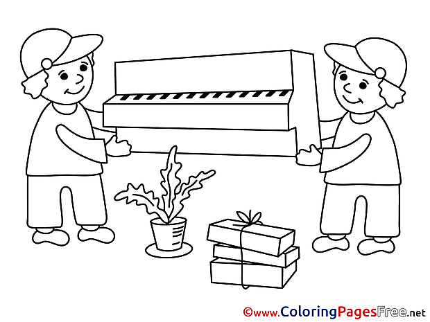 Porter Kids Business Coloring Pages
