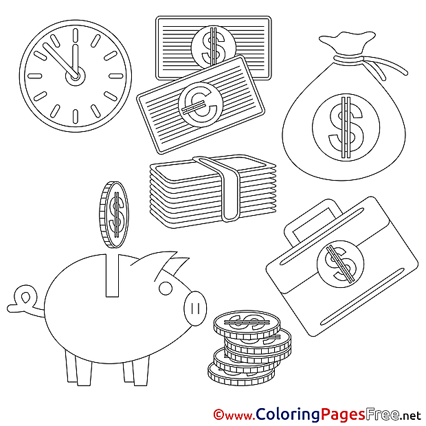 Printable Coloring Pages Business