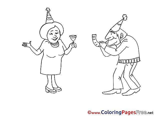 Carnival printable Coloring Sheets download