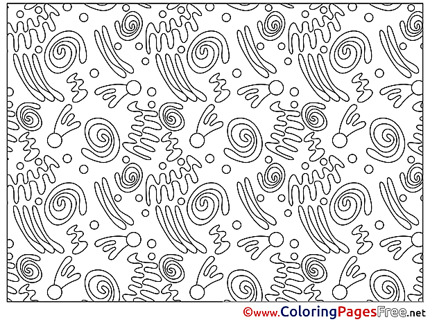 Decoration printable Coloring Sheets download