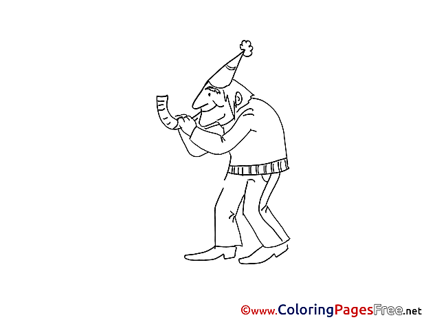 Music Kids free Coloring Page