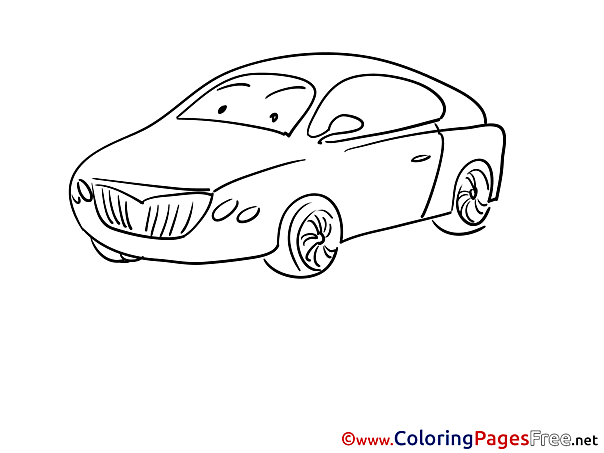 Printable Coloring Sheets Car download