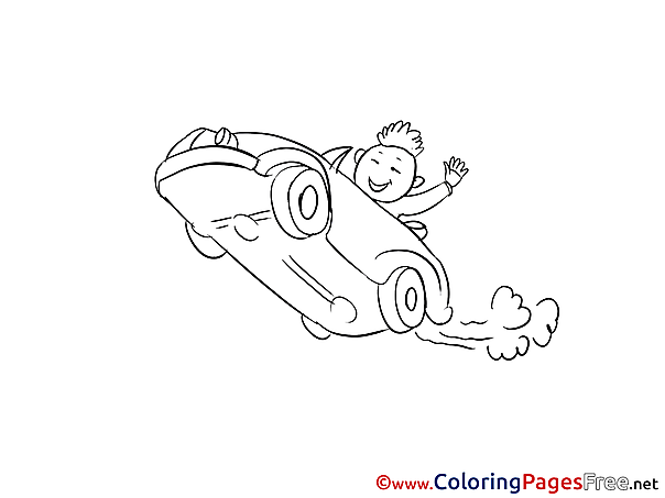 Race Coloring Sheets download free