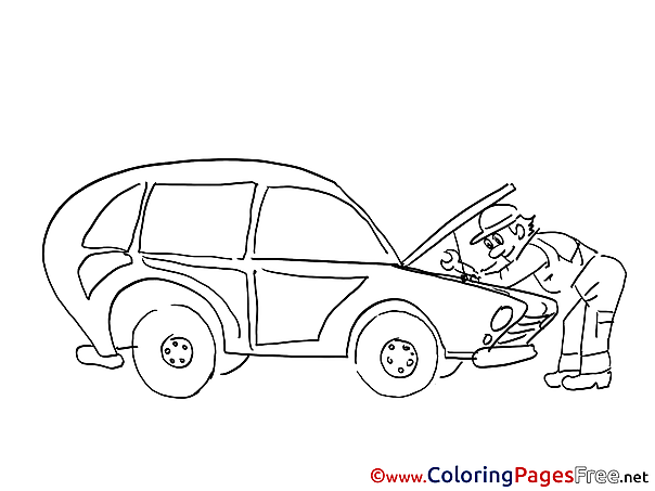 Repair Coloring Sheets download free