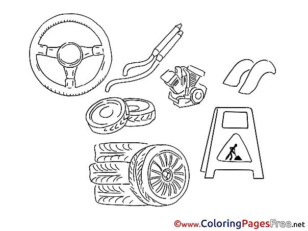 Repair printable Coloring Sheets download