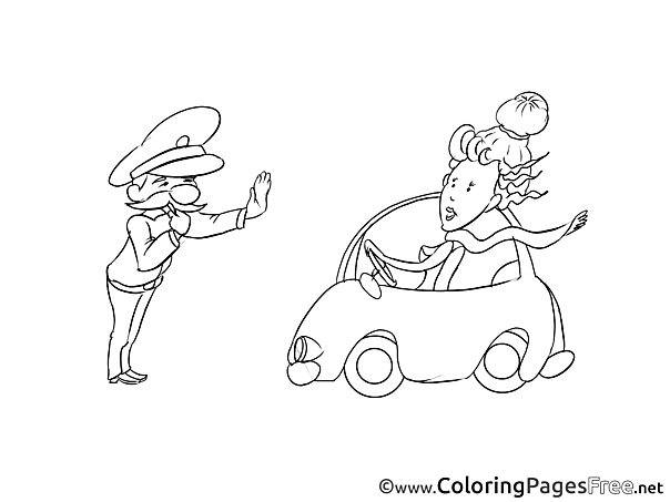 Violation Children download Colouring Page