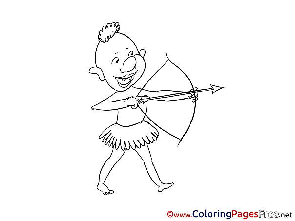 Archer download printable Coloring Pages