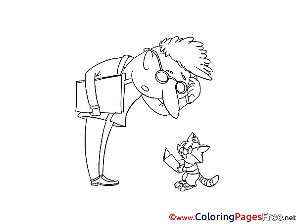 Cat Coloring Sheets download free