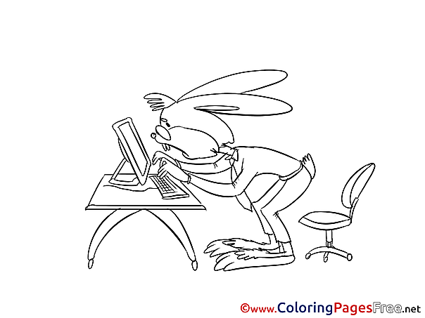 Computer download Colouring Sheet free