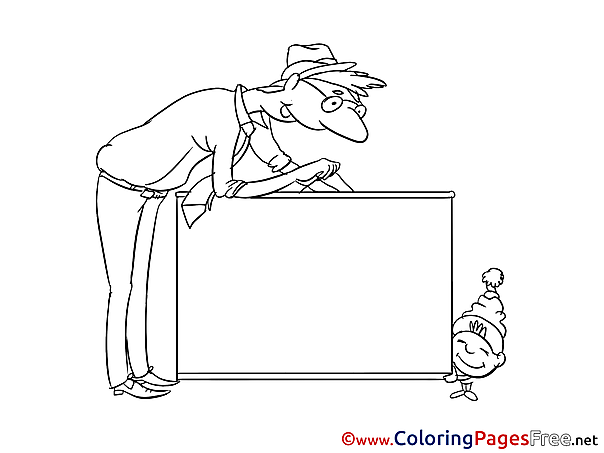 Dad Coloring Pages for free