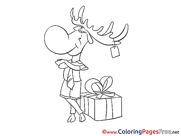 Deer Coloring Pages for free