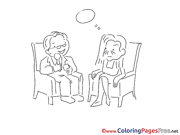 Dialog for Children free Coloring Pages