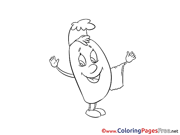 Fruit for Children free Coloring Pages