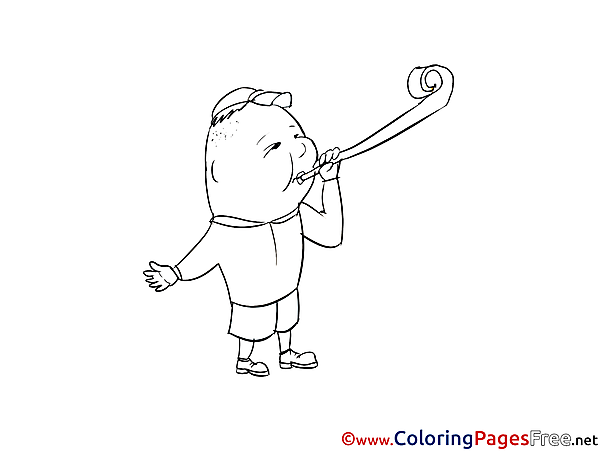 Holiday printable Coloring Pages for free