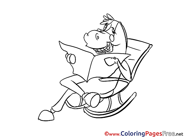 Horse Coloring Pages for free